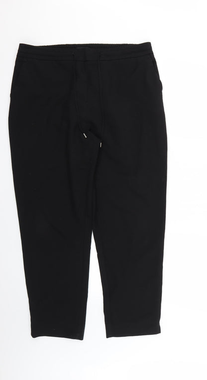 Womens UK Size 16 collection Regular Fit  Black Trousers