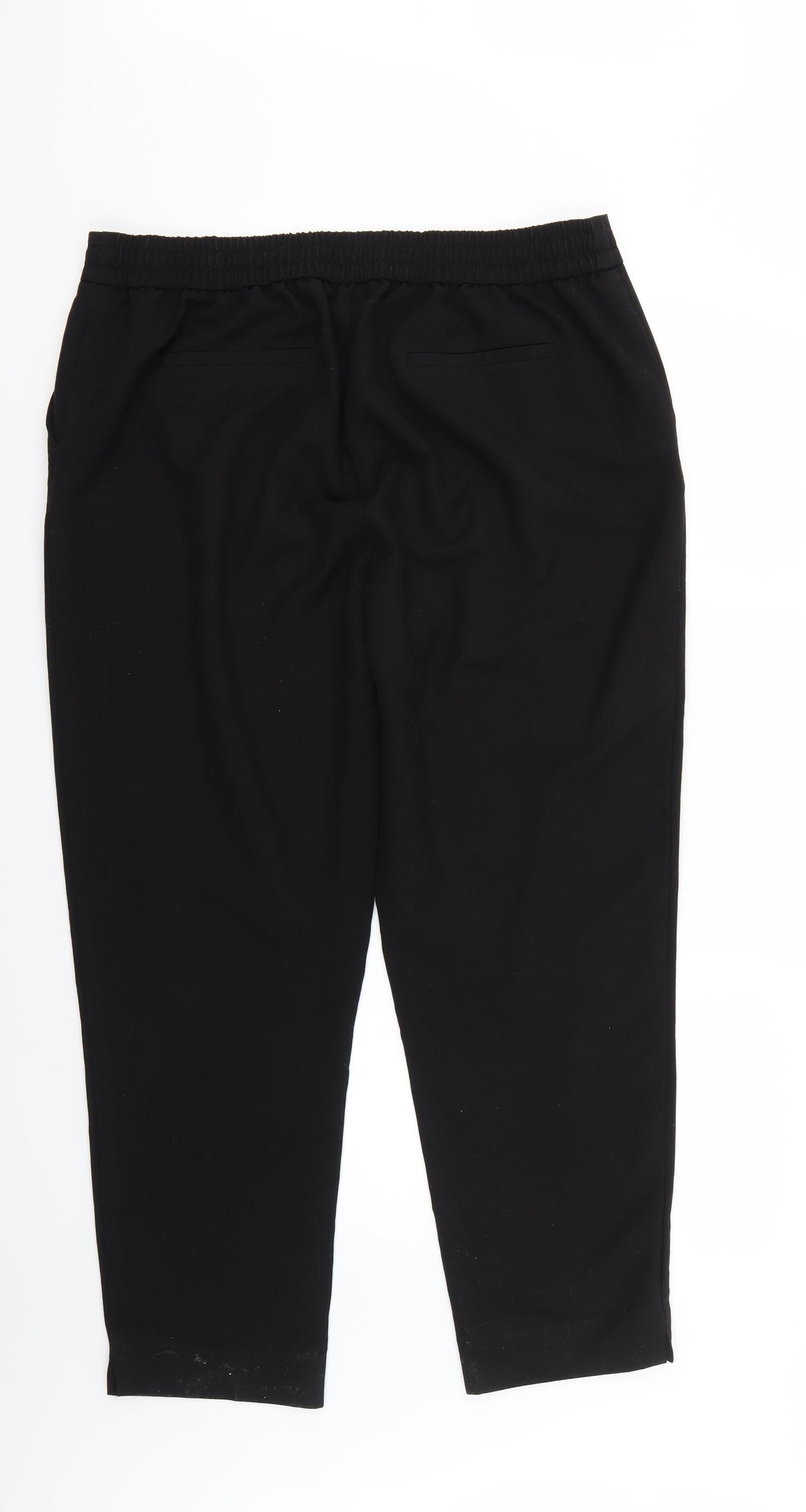 Womens UK Size 16 collection Regular Fit  Black Trousers