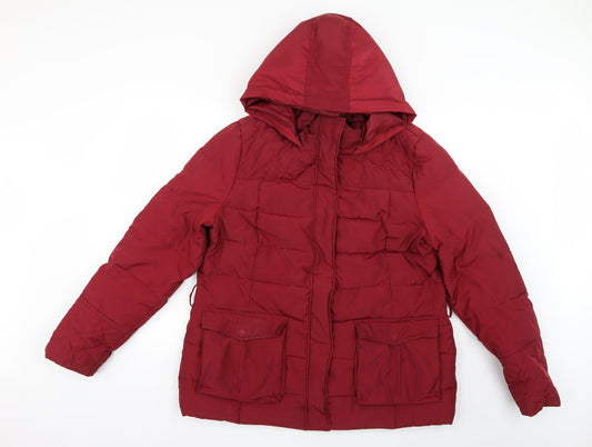 Cherokee Womens Red   Pea Coat Coat