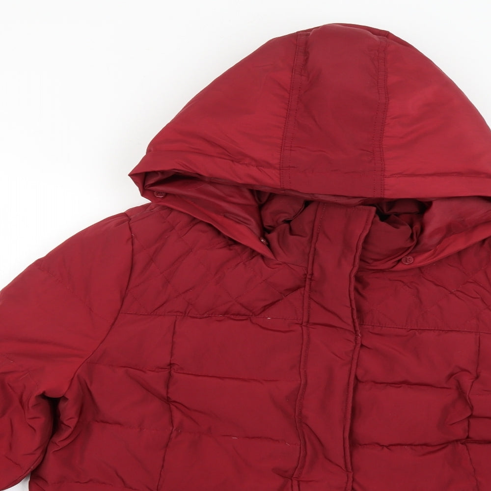 Cherokee Womens Red   Pea Coat Coat