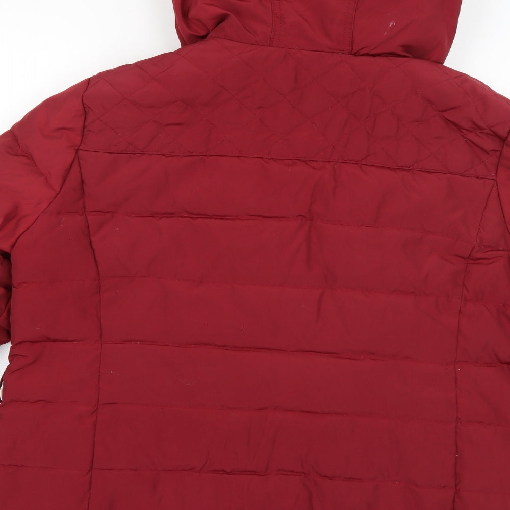 Cherokee Womens Red   Pea Coat Coat