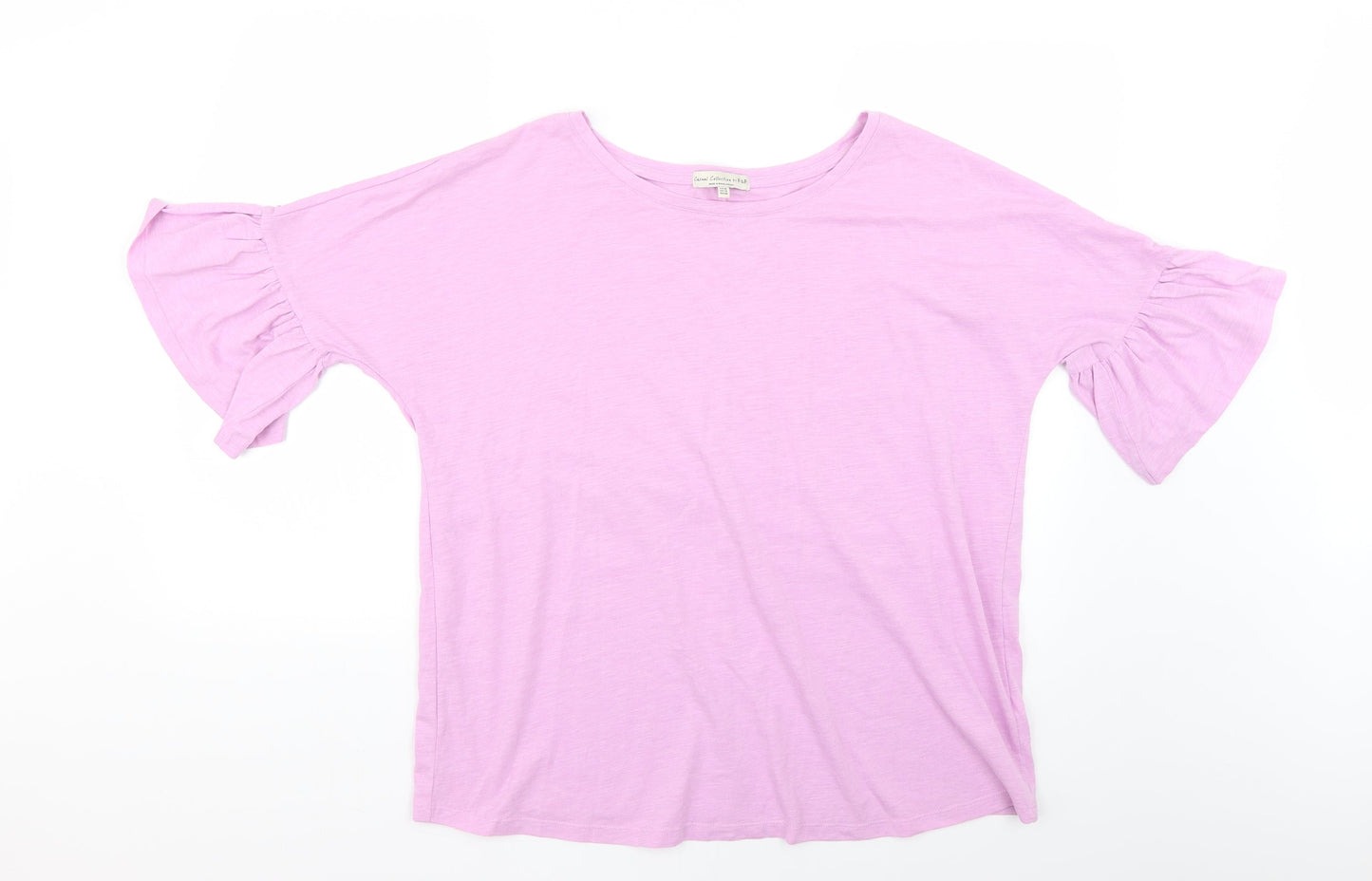F&F Womens Purple   Basic T-Shirt Size 10