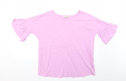F&F Womens Purple   Basic T-Shirt Size 10