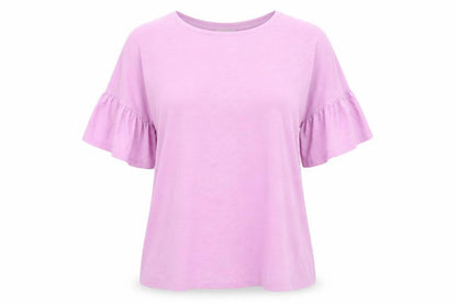 F&F Womens Purple   Basic T-Shirt Size 10