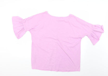 F&F Womens Purple   Basic T-Shirt Size 10