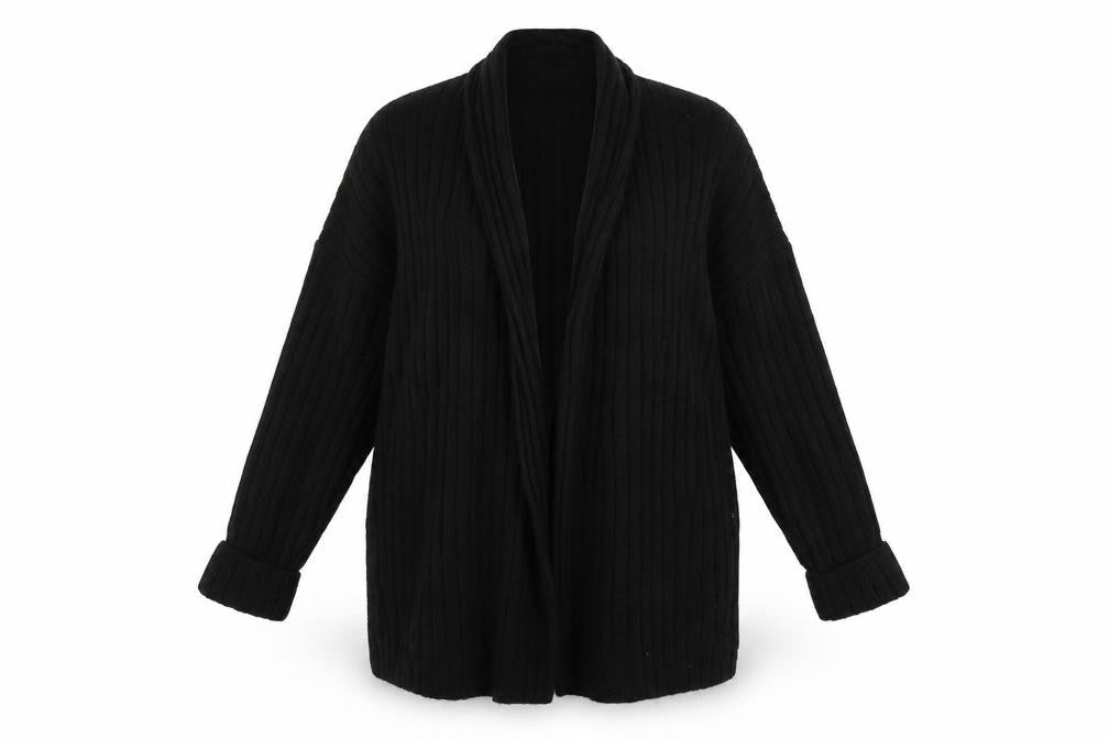 Tu Womens Black   Cape Jumper Size 14