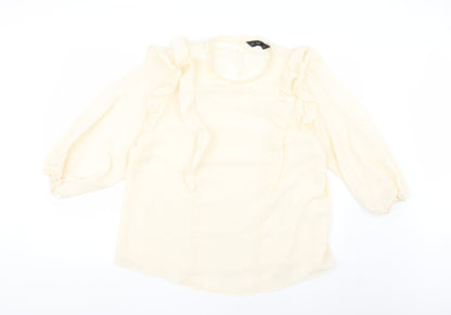 F&F Womens Beige   Basic Blouse Size 18