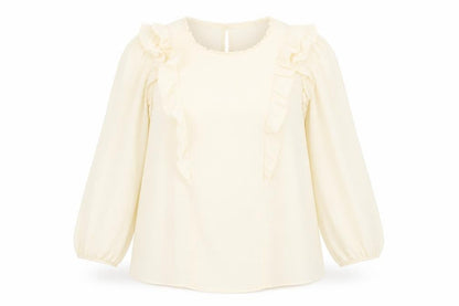 Womens UK Size 18 F&F Beige Basic Blouse