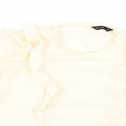 F&F Womens Beige   Basic Blouse Size 18