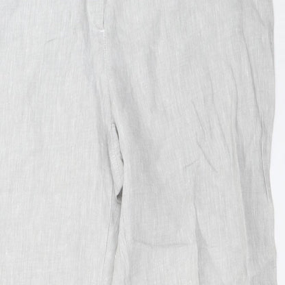 ERFO Womens Grey   Trousers  Size 44 L29.5 in