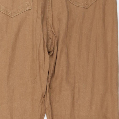 Womens UK Size 14 NEXT Regular Fit  Brown Trousers