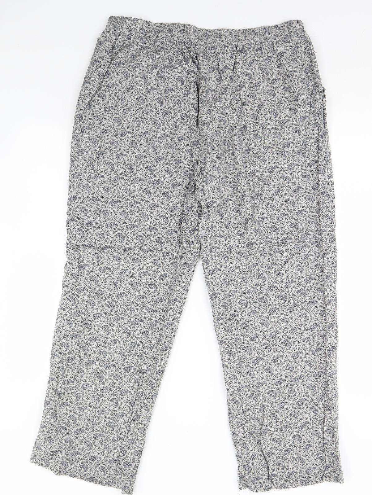 Womens UK Size 18 Marisota Regular Fit  Blue Trousers