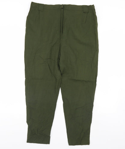 Preworn Womens Green   Trousers  Size 36 in L30 in