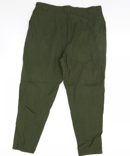 Preworn Womens Green   Trousers  Size 36 in L30 in