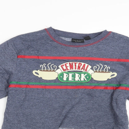 Primark Womens Blue   Pullover Jumper Size XS  - FRIENDS