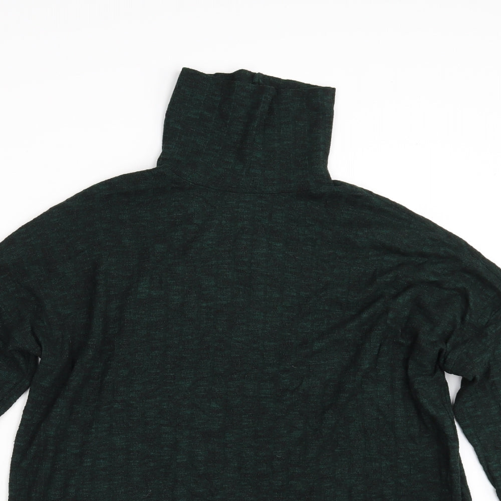 Womens UK Size 8 Dorothy Perkins Green Basic Blouse