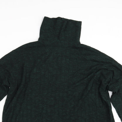 Womens UK Size 8 Dorothy Perkins Green Basic Blouse