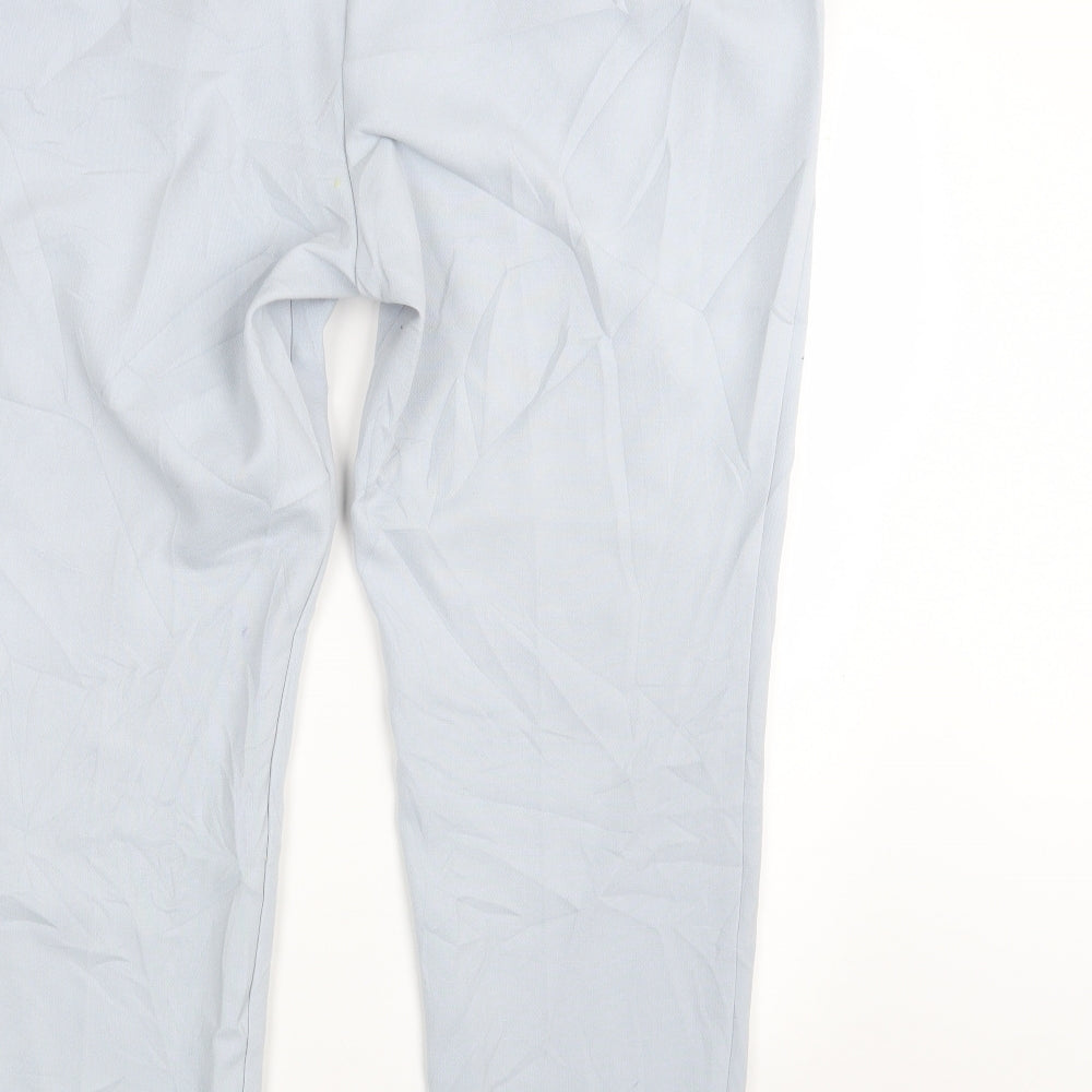 Womens UK Size 18 Marks and Spencer Regular Fit  Blue Trousers