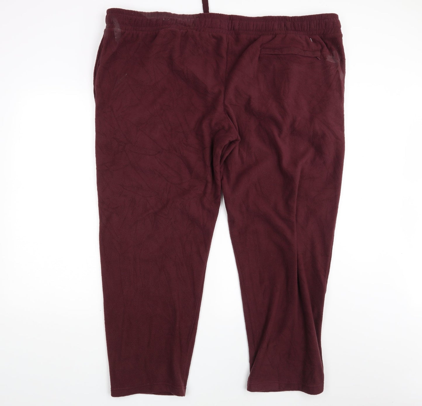Womens UK Size 4XL Marks and Spencer Regular Fit Sweatpants Red Trousers
