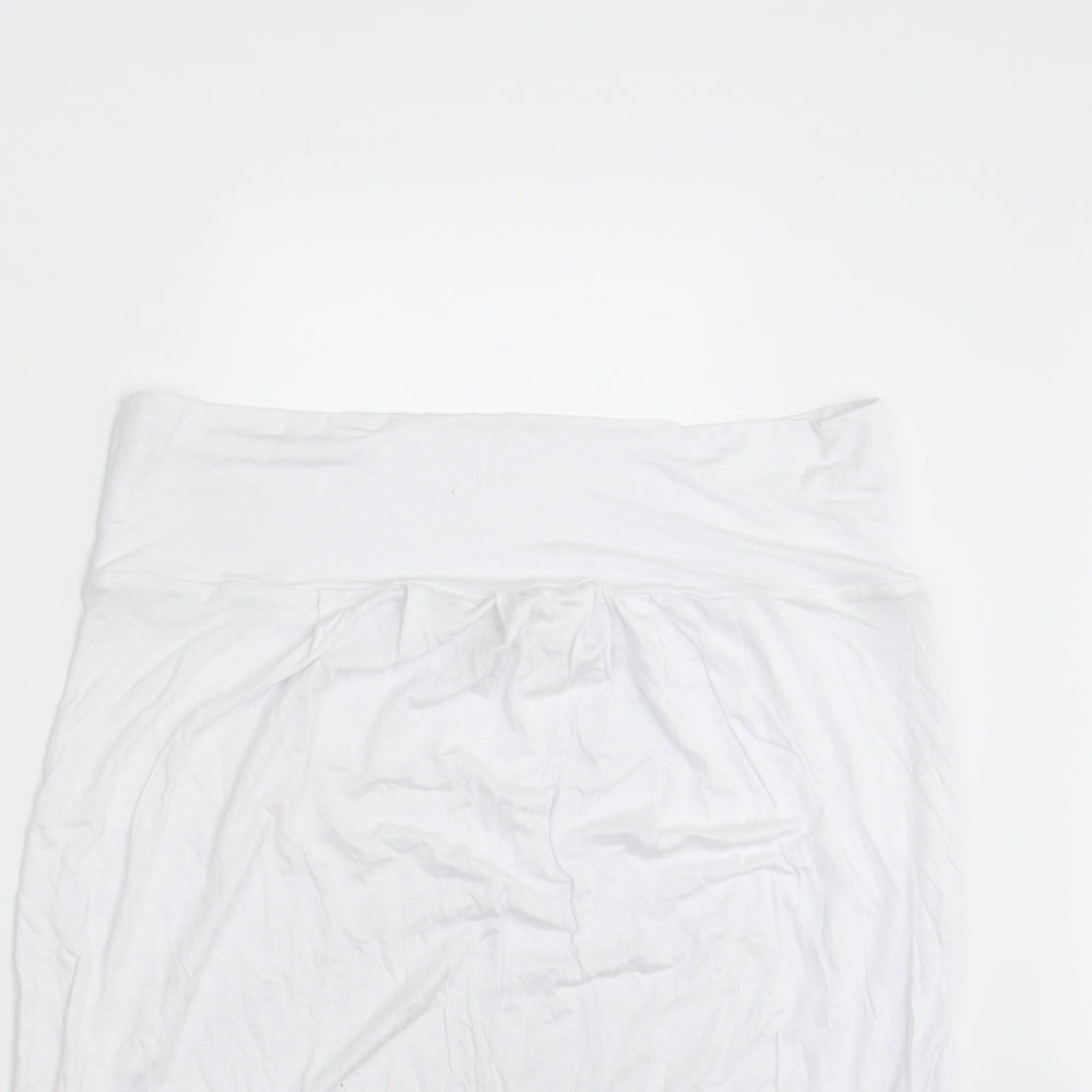 Womens UK Size 14 Matalan White Basic Blouse