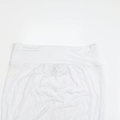 Womens UK Size 14 Matalan White Basic Blouse