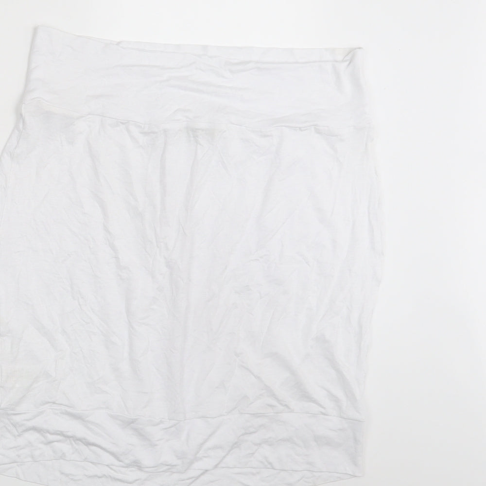 Womens UK Size 14 Matalan White Basic Blouse