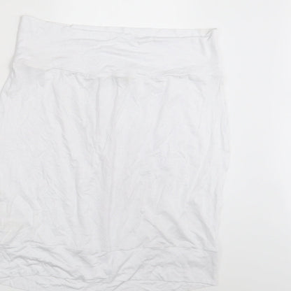 Womens UK Size 14 Matalan White Basic Blouse
