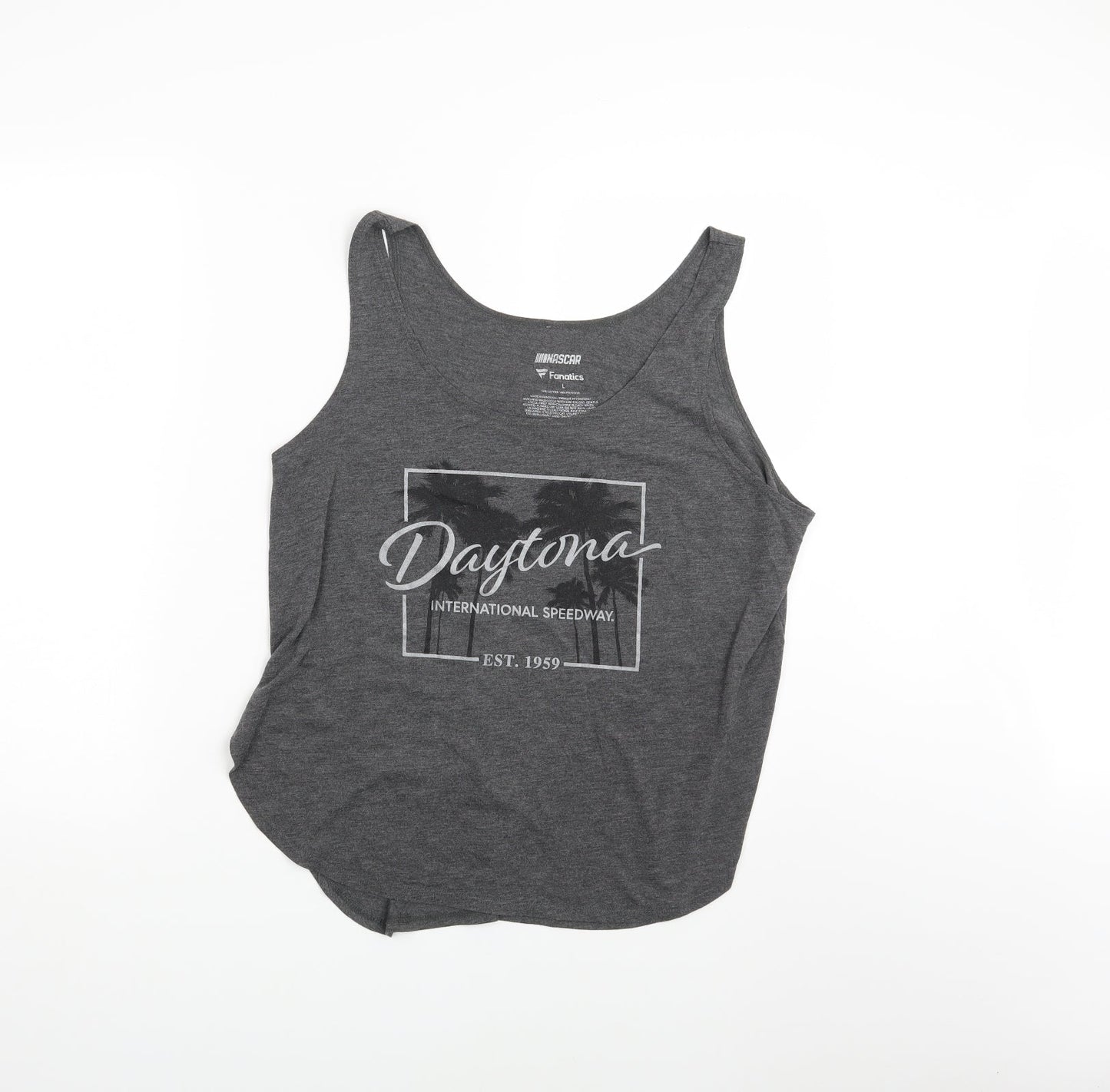 Fanatics Womens Grey   Camisole Tank Size L