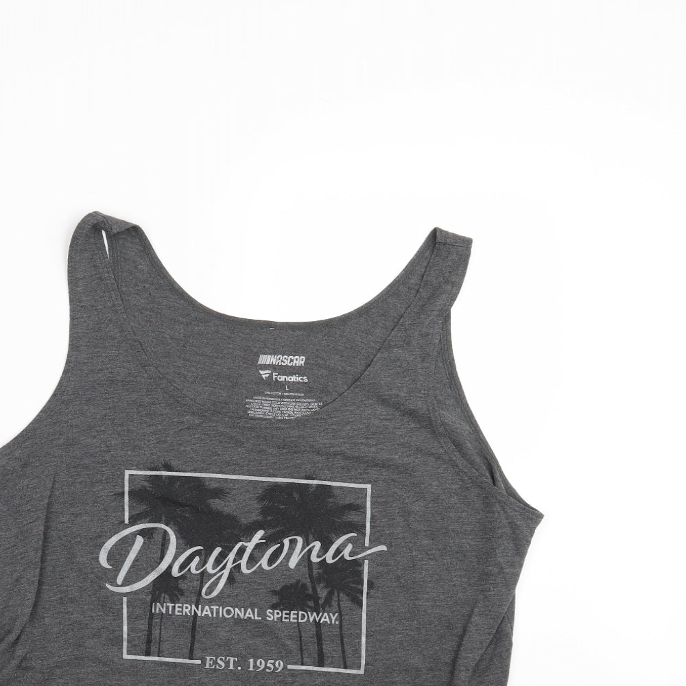 Fanatics Womens Grey   Camisole Tank Size L