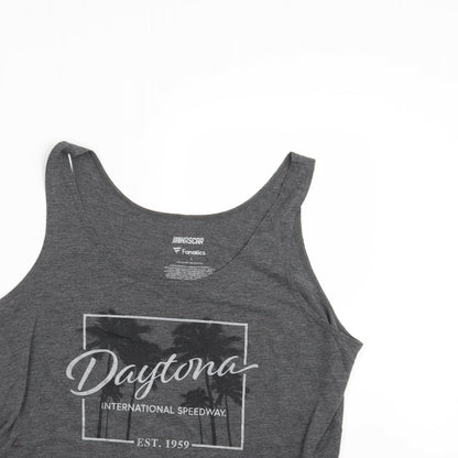 Fanatics Womens Grey   Camisole Tank Size L
