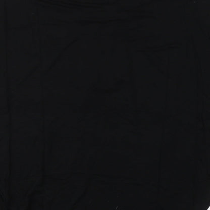 Womens UK Size S Lindex Black Basic Blouse