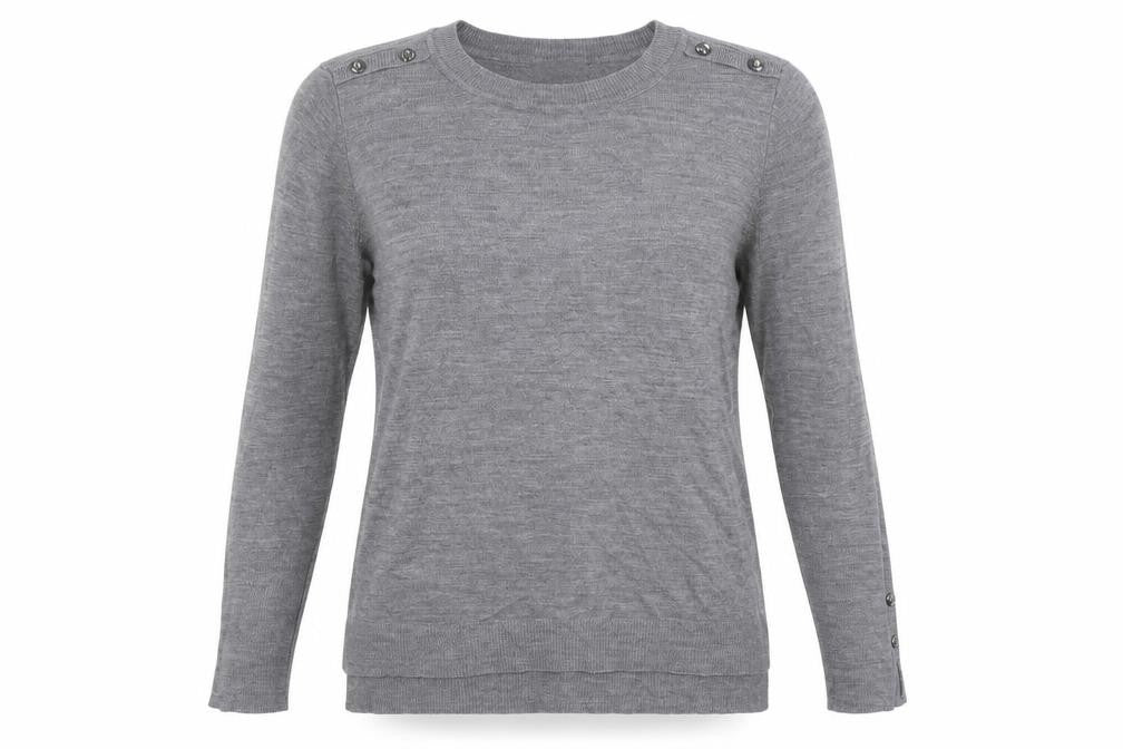 Womens UK Size M Primark Grey Pullover Jumper