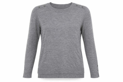 Womens UK Size M Primark Grey Pullover Jumper