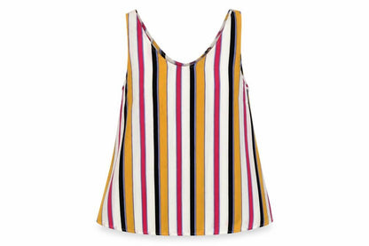 Womens UK Size 10 Primark Multicoloured Basic Tank