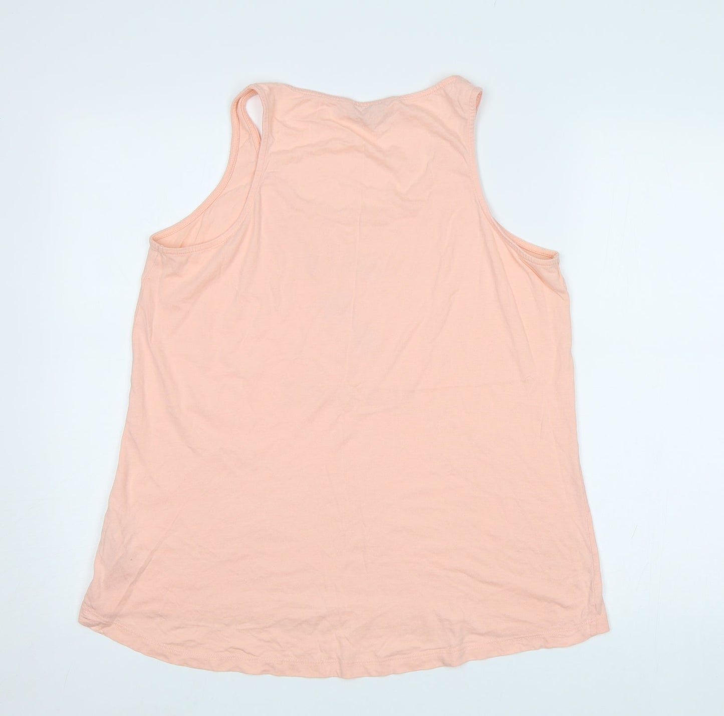F&F Womens Pink   Basic Tank Size 14  - Palm