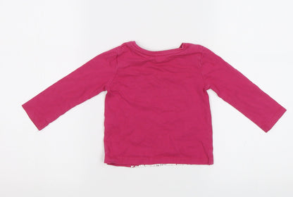 Nutmeg Baby Pink   Basic Polo Size 12-18 Months  - Bear