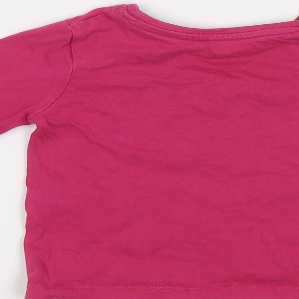 Nutmeg Baby Pink   Basic Polo Size 12-18 Months  - Bear