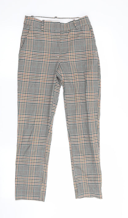 Womens UK Size  H&M  Cropped Green Trousers