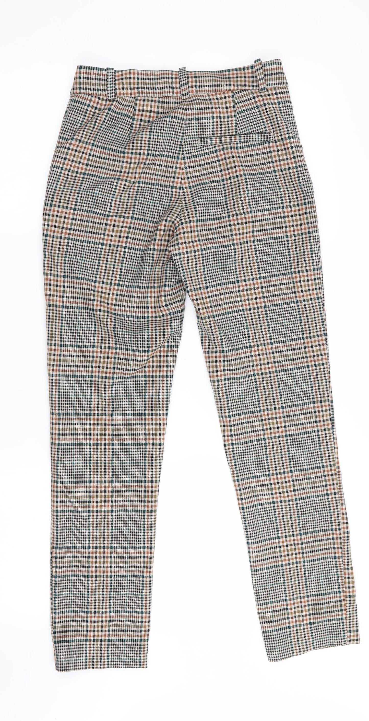 Womens UK Size  H&M  Cropped Green Trousers