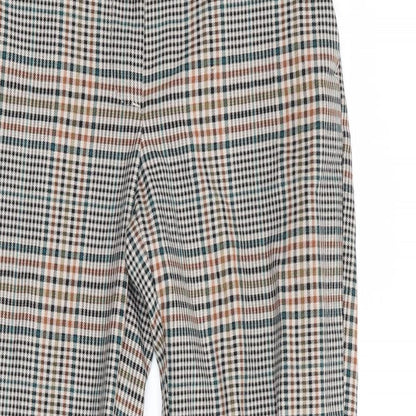 Womens UK Size  H&M  Cropped Green Trousers