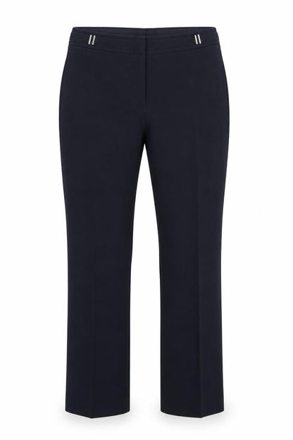 Womens UK Size 10 M&Co Regular Fit Dress Pants Blue Trousers