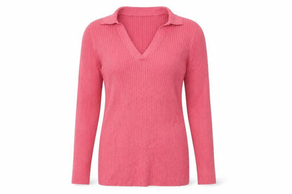 Womens UK Size 12 F&F Pink Pullover Jumper