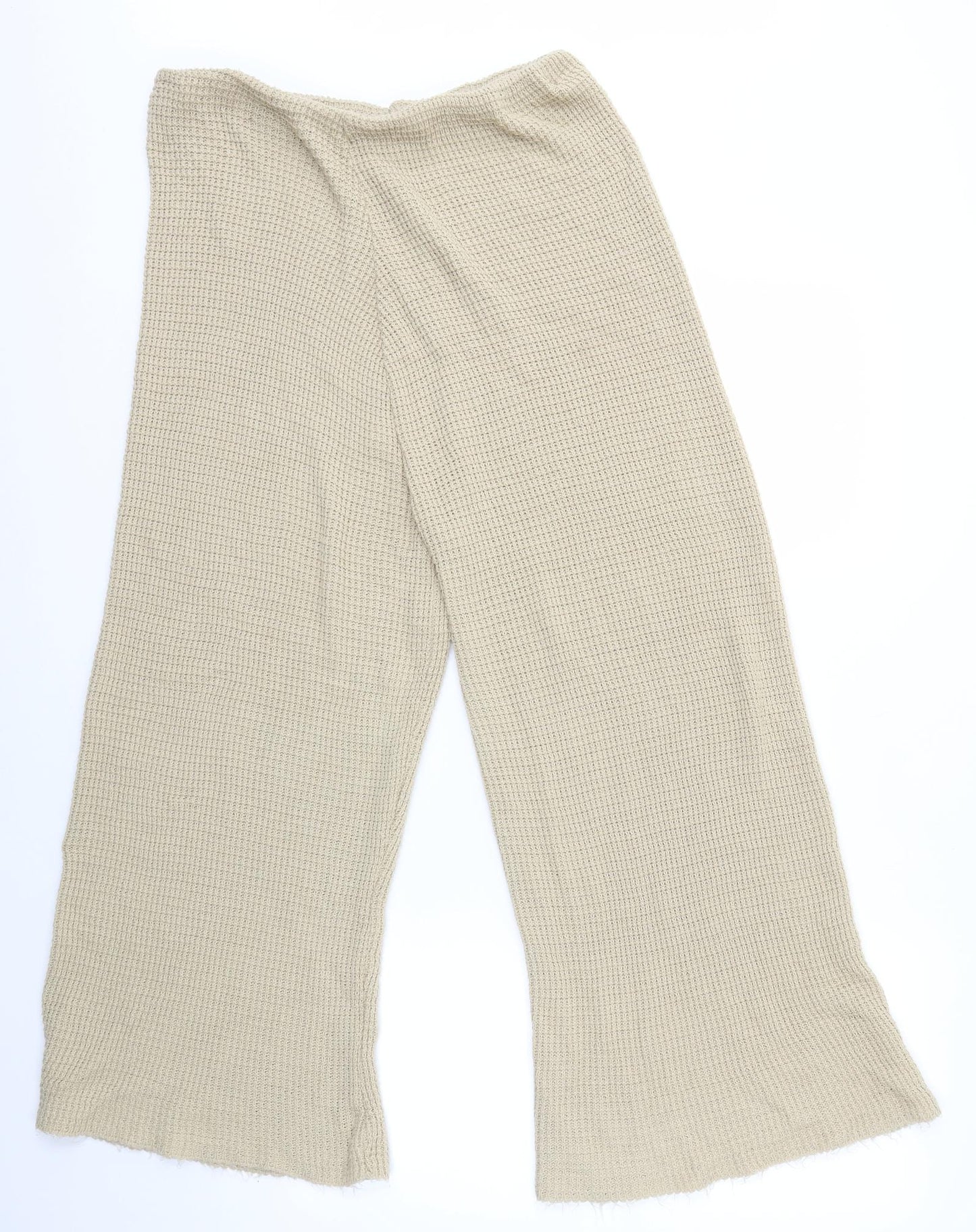 Womens UK Size 16 Preworn Regular Fit  Beige Trousers
