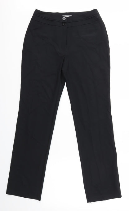 South Womens Black   Dress Pants Trousers Size 8 L29 in