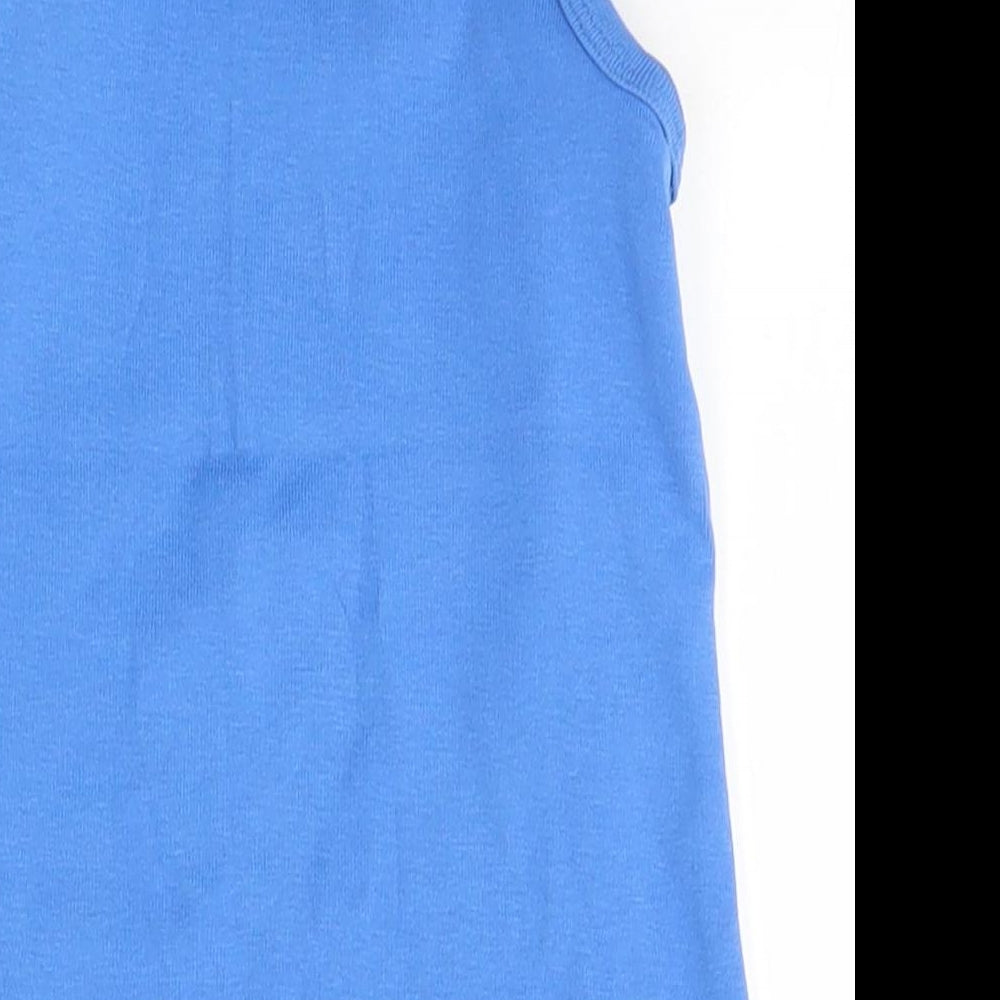 M&S Boys Blue   Basic Tank Size 2-3 Years