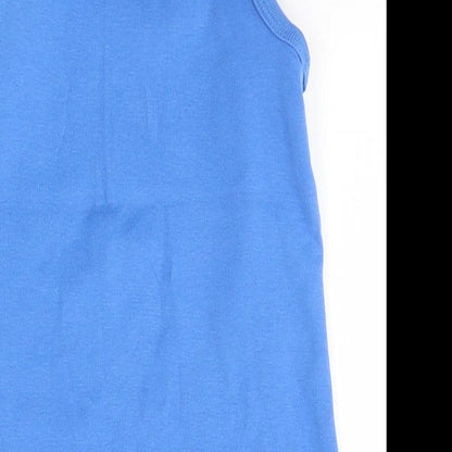 M&S Boys Blue   Basic Tank Size 2-3 Years