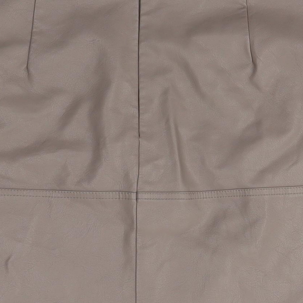 New Look Womens Grey   A-Line Skirt Size 12