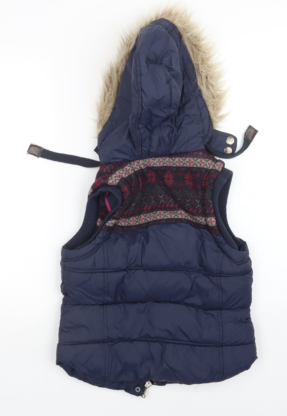 hudson & rose Womens Blue   Gilet Coat Size 8