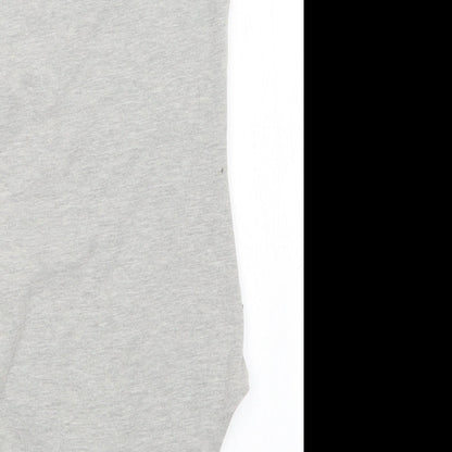 Miss Selfridge Womens Grey   Bodysuit One-Piece Size 4