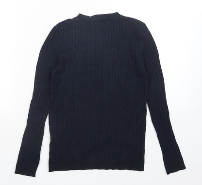 Womens UK Size 8 Atmosphere Blue Pullover Jumper